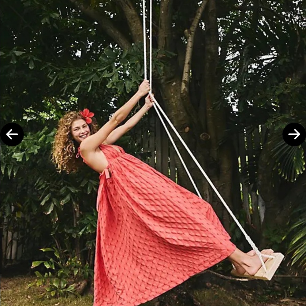 Free People Red maxi Dress - Picture 6 of 7